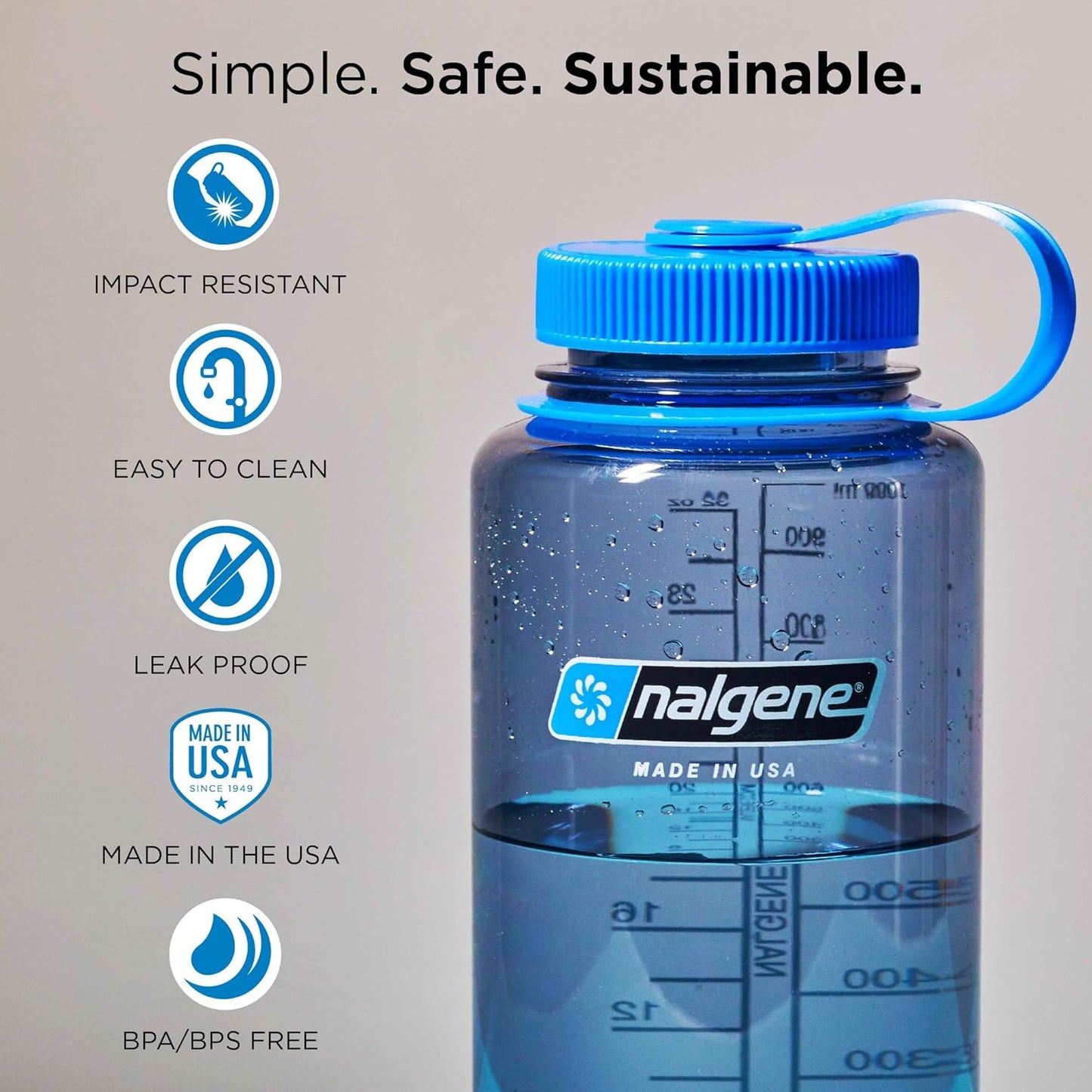 【登山】ナルゲン NALGENE 広口1.0L Tritan Renew